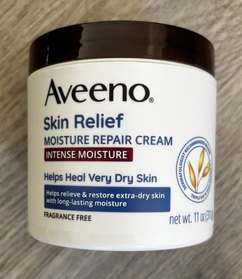 Aveeno Skin Relief Intense Moisture Repair Cream Very Dry Skin 11oz