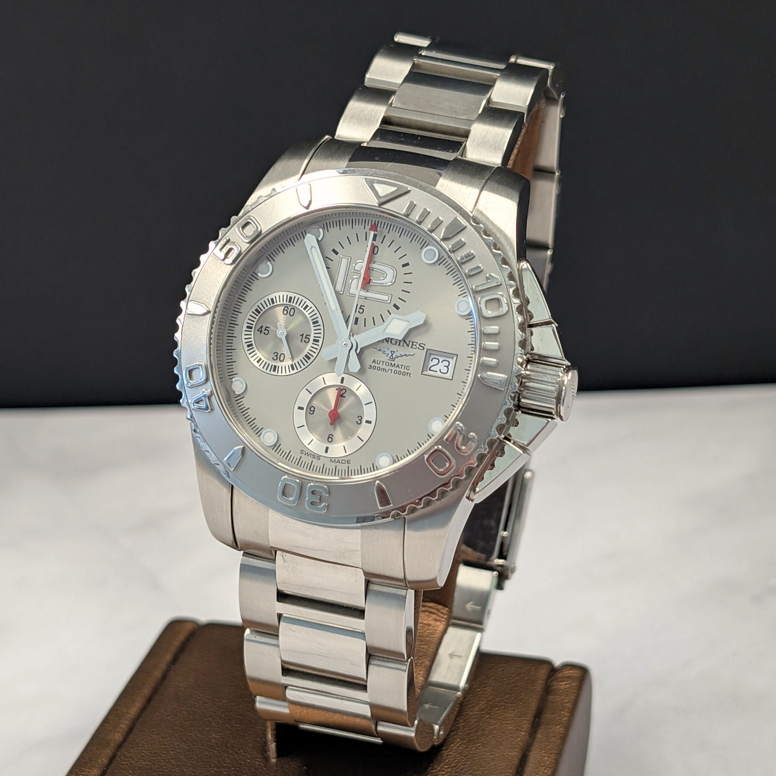 LONGINES HydroConquest Automatic Chronograph Watc… - image 6