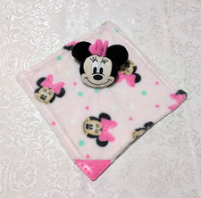 Disney Baby Minnie Mouse Pink Characters Lovey Security Blanket