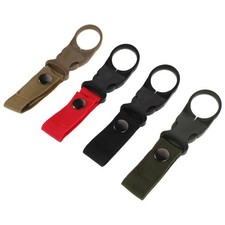 4Pcs Durable Outdoor Water Bottle Clip Carabiner Holder for Belt Backpack