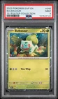2023 POKEMON SVP EN-SV BLACK STAR PROMO 151 POSTER COLLECTION BULBASAUR PSA 9