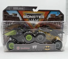 Spin Master Monster Jam Dragonoid vs. Batman 1/64 Scale Monster Trucks
