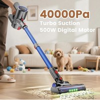 VersLife Z8 Cordless Vacuum 500W 40kPa LED Display Pet Hair Hard Floor Carpet