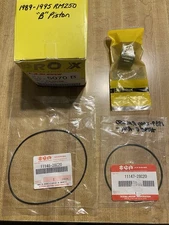 New Pro X “B” Piston Kit , Piston Pin Bearing & (2) Head O-Rings For 91-95 RM250