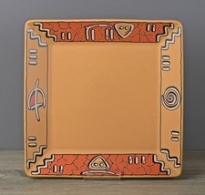 Wächtersbach Pasiega quadratische Servierplatte Teller Speiseteller ca 25x25 cm