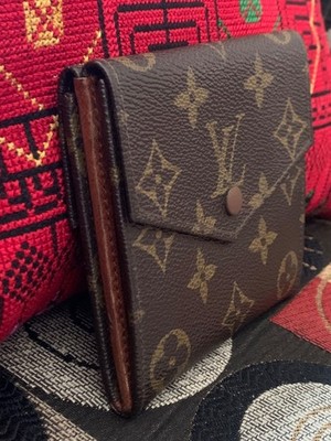Authentic Louis Vuitton Monogram ELISE Trifold Wallet ! !