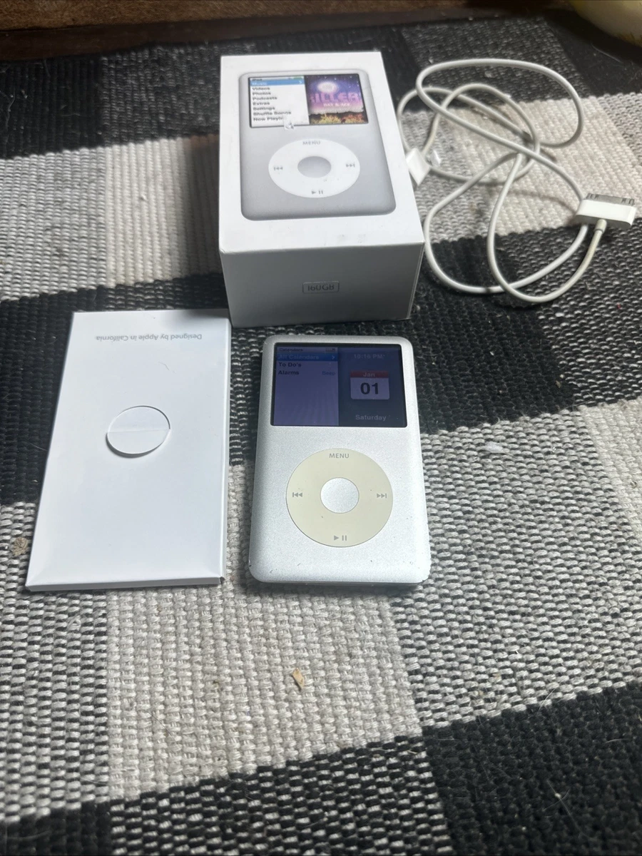 Apple Ipod Classic 7th Generation Silver 160 Gb for sale - eBay
