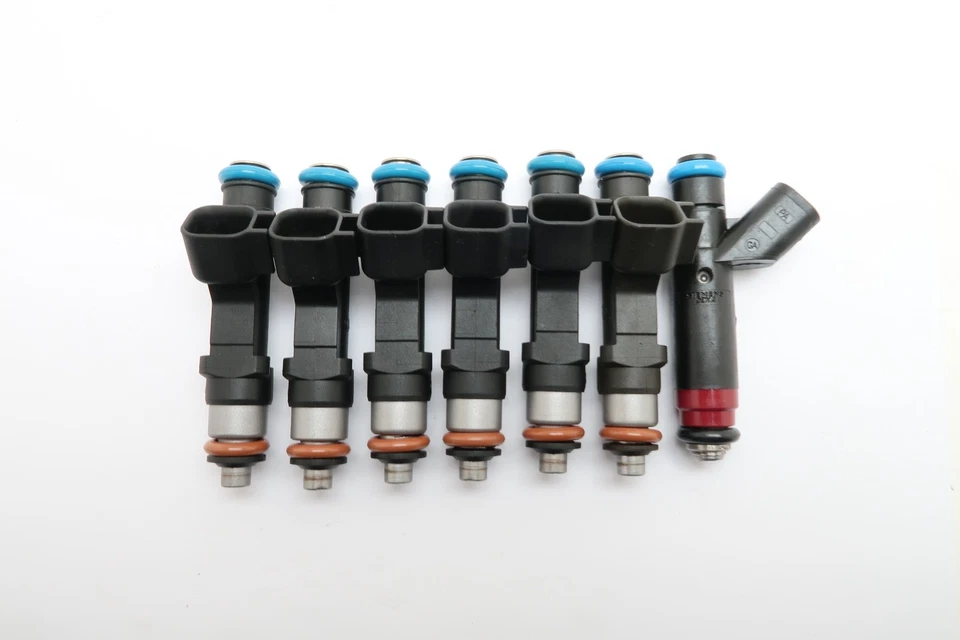 Inyectores de combustible X6 4 orificios actualización para Jeep Wrangler 2005-2006 L6 4,0 Foto 2 de 3