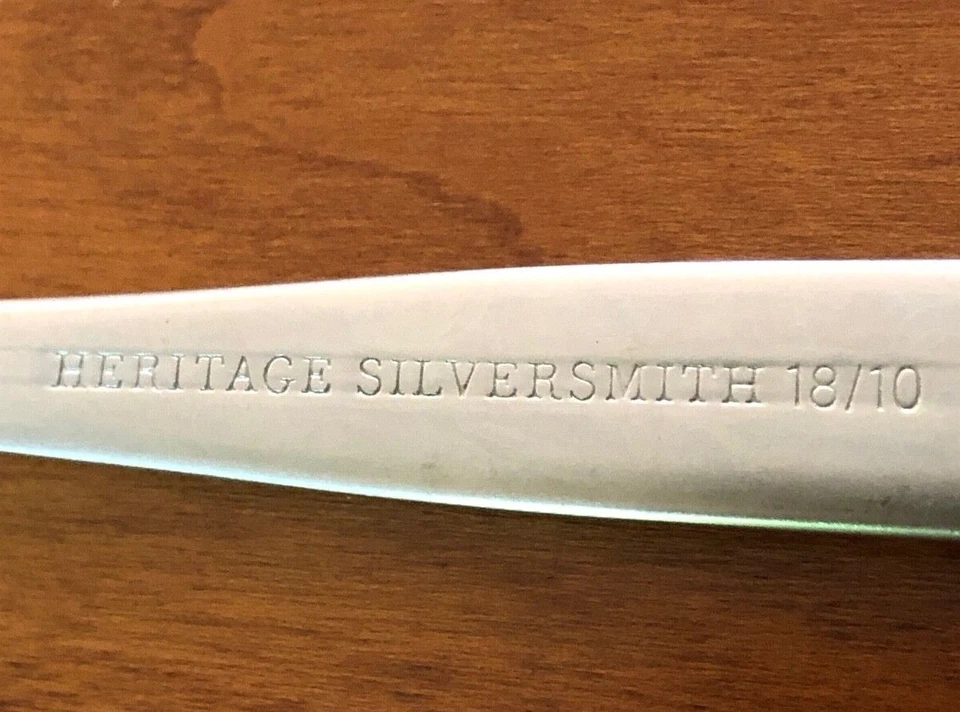 Godinger Heritage Plateros Diamante Acero Inoxidable 18/10 Cubiertos a Elección Foto 3 de 3