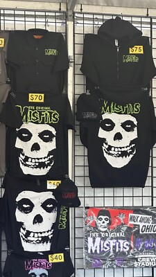 The Original Misfits Shirt L Large NEW Danzig Jerry Only Sonic Temple Coachella