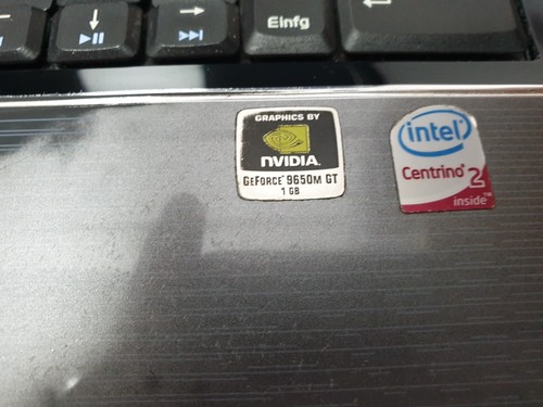 ASUS Windows XP Gamer Notebook T9400 500GB 4GB Laptop VGA 9650M 1GB 17,3" Spiel! - Bild 5 von 17