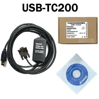 Usb-tc200 programming cable is applicable to   tc200 series PLC data line #A6-35