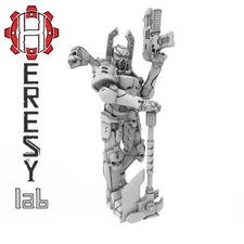 Lady of Rage HL79 28mm Imperial Guard Sisters of Battle Heresy Lab