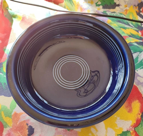 Medium Cereal 19 OZ Soup Bowl Cobalt Blue 6 7/8" Fiesta Fiestaware