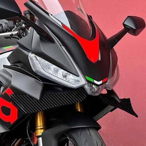 For Aprilia RS660 RS 660 rs660 Carbon fiber Fairing Winglet Wing Kit Spoilers - Foto 3 di 5