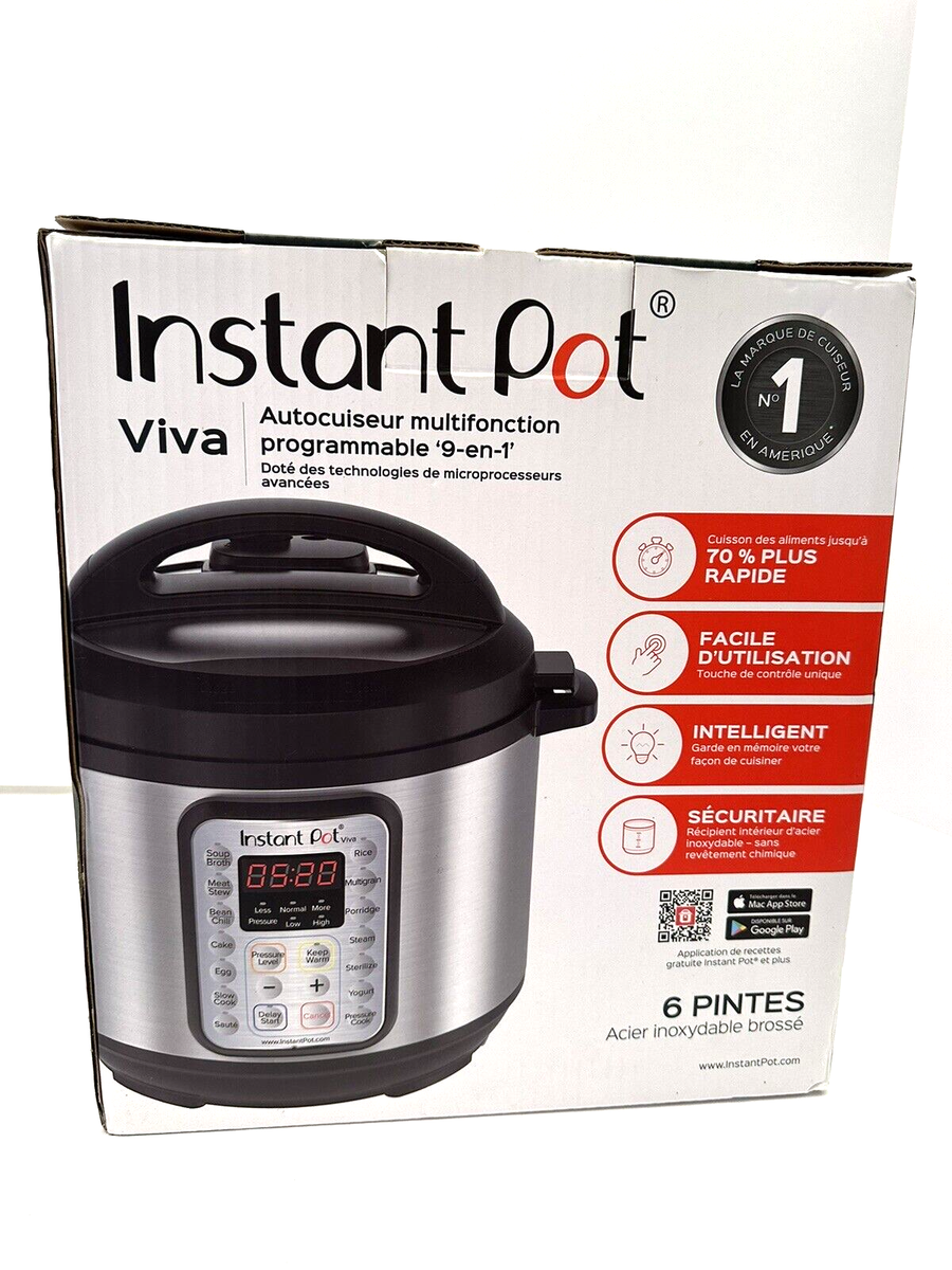 Viva Black Qt Viva Instant Pot Instant Pot Viva Black Multi-Use