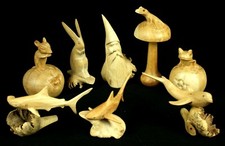 Animal Ornament Genuine Wood Carving Parasite Wood Birthday Christmas Gift Idea