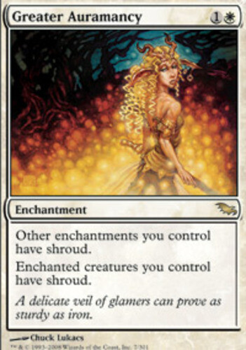 [1x] Greater Auramancy - Foil Near Mint, English Shadowmoor MTG Magic