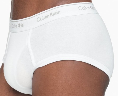 4 CALVIN KLEIN PARA HOMBRE BLANCO GRIS NEGRO 100% ALGODÓN CLÁSICO TALLAS S M L XL - Imagen 20 de 42