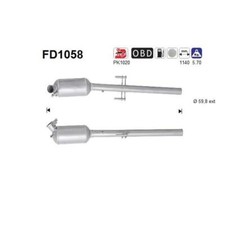 AS FD1058 Ruß-/Partikelfilter Abgasanlage für Mercedes-Benz W639