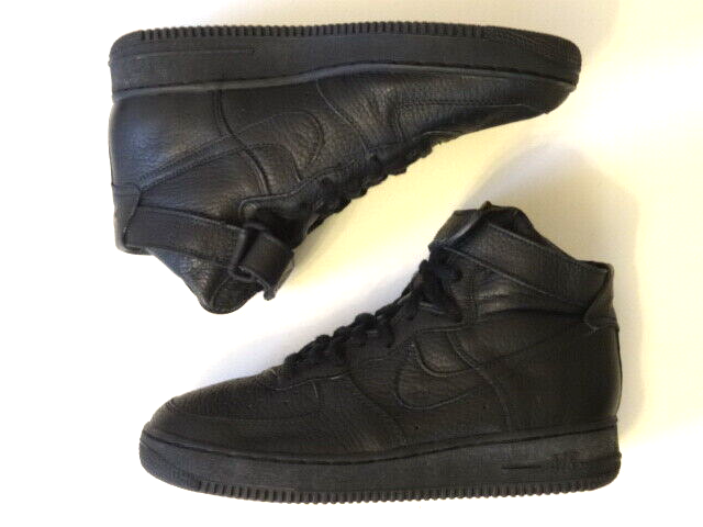 Vintage 1990s OG NIKE 1995 AIR FORCE 1 HIGH SC BLK/BLK M Vintage 1990s OG NIKE 1995 AIR FORCE 1 HIGH SC BLK/BLK M