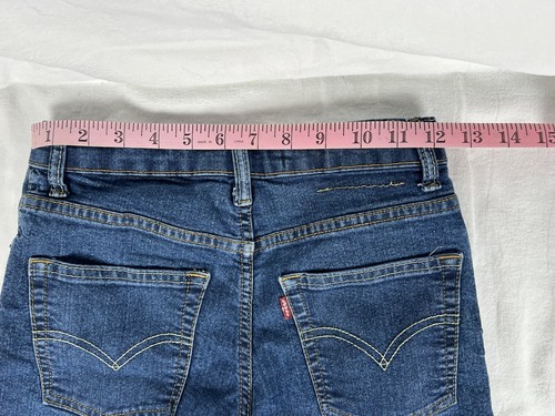 Levis 511 Slim Blue Denim Skinny Shorts Toddler Boys US Size 10 W25 24-0026 - Picture 6 of 9