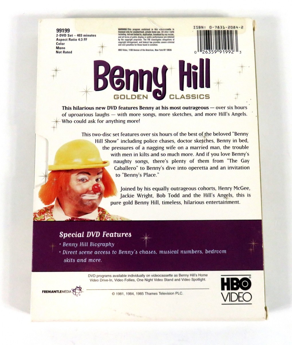 DVD Benny Hill Golden Classics 2 DVD set Benny Hill Show