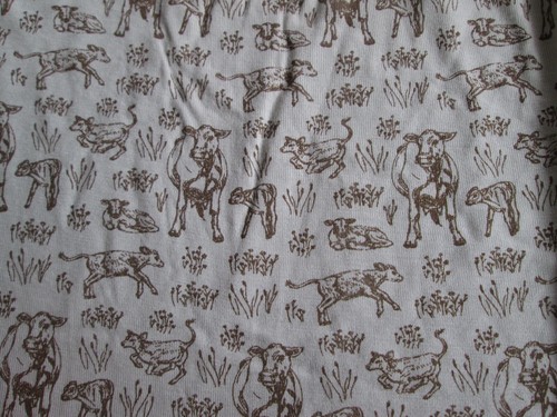 NWT Kate Quinn 5Y Cowl Dress Leggings Pants Set Bamboo Viscose Cow Pasture Farm - Picture 4 of 10
