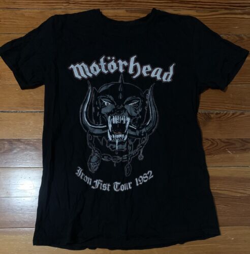 Unisex Motörhead T-Shirt - Iron Fist Tour 1982 - Black – Eye Candy