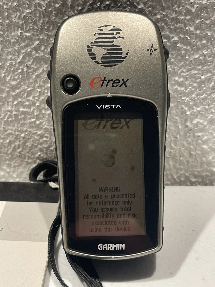 Garmin eTrex Vista Portable Handheld GPS Hiking Companion CLEAN WORKS #Z7 - Image 2 of 4