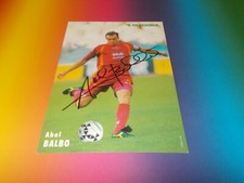 Abel Balbo AS Rome signed autograph autograph on autograph card