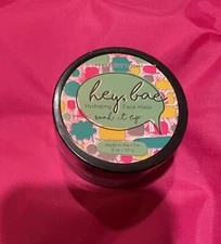 Perfectly Posh Hey Bae Hydrating Face Mask ~ EXCLUSIVE Item ~ New Sealed Retired