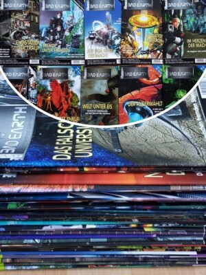 39x Bad Earth Sci-Fi Romanhefte Manfred Weinland Bastei Sammlung