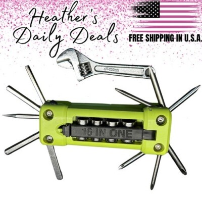 Multi Function Portable Travel Tool Set Kit Sockets Wrench Screwdriver EScooter