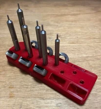 Lee Case Length Gauge Bench Rack holds 9 Case Trimmers and Shell holders