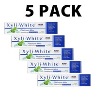 XyliWhite, Toothpaste Gel, Platinum Mint, 5 PACKS, 6.4 oz 181 g each