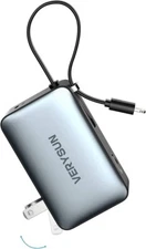 Portable Charger Power Bank, 3-in-1 5000mAh Battery Pack with Built-in Cable,...
