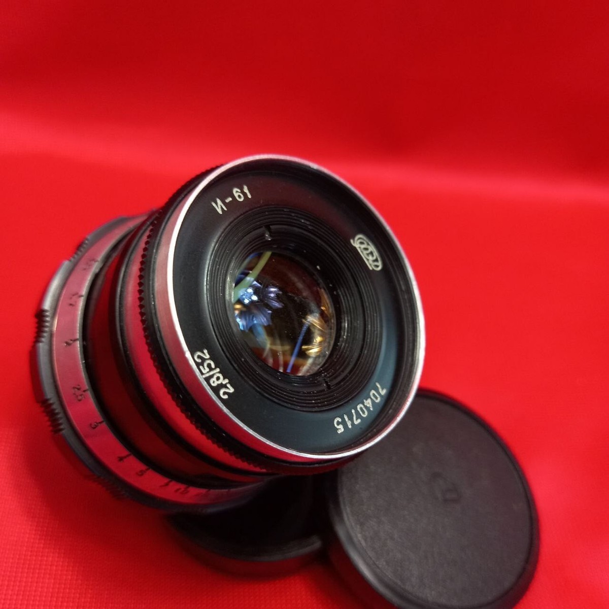 Industar 61 f/2.8 52mm Lens Mount M39 #7040715 For rangefinder and