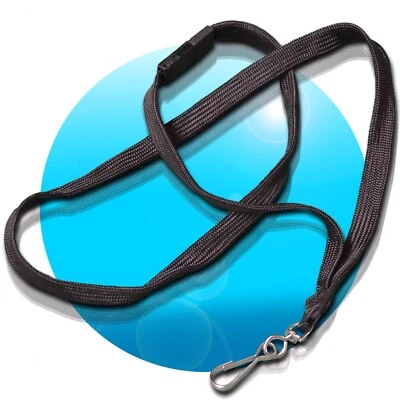 MARKENLOS Kartenhalter Ausweishalter Schlüsselband Namensschild mit Sicherheitsverschluss