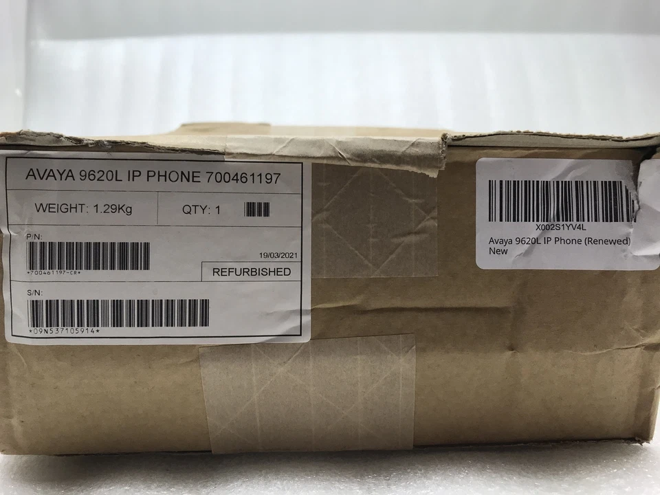 New OEM Sealed Avaya 9620L IP Phone VoIP Business Telephone - Black (10A7) - Image 3 of 3