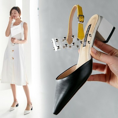 ladies slingback court shoes