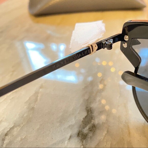 NWT Karen Walker Superstars Felipe Sunglasses | eBay
