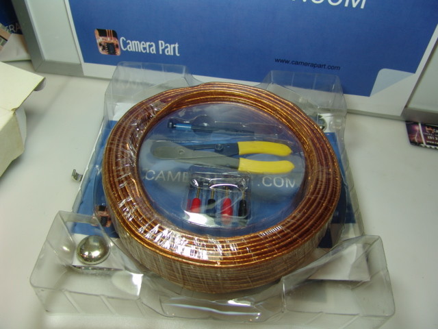 100 ft 16-gauge speaker cable with installation kit