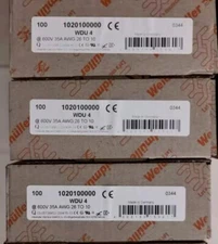 10pc NEW WDML 1020100000 Terminal WDU 4 Terminal Strip 4mm Terminal Block