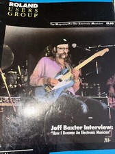 1982 Roland Users Group VOL 1 No. 1 Jeff Baxter Ron Wilkerson Day Tripper