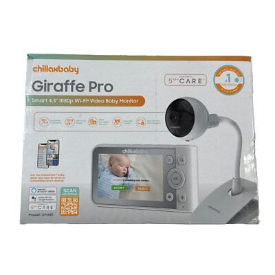 GIRAFFE PRO BABY MONITOR FULL HD/WIFI/ULTRA LONG 1200 FT. RANGE MODEL-DM681  