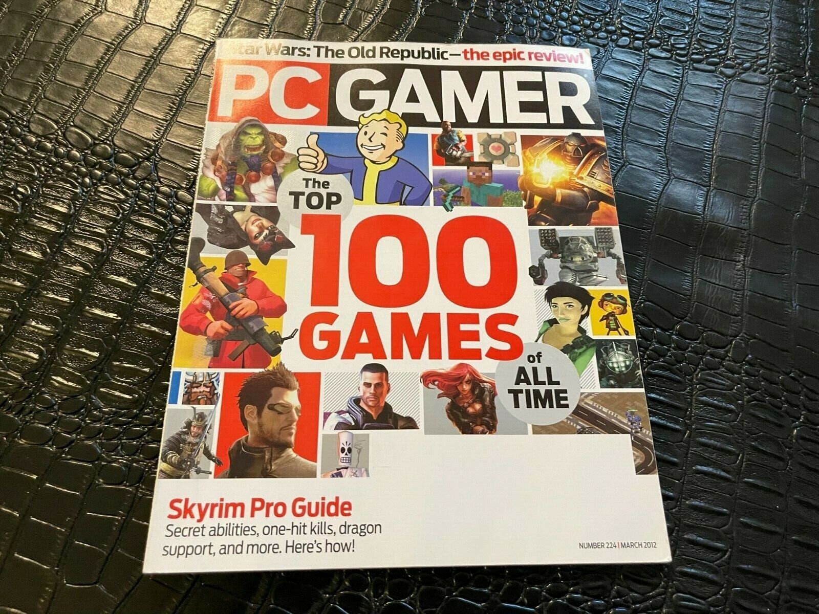 MARCH 2012 PC GAMER video magazine - TOP 100 | eBay