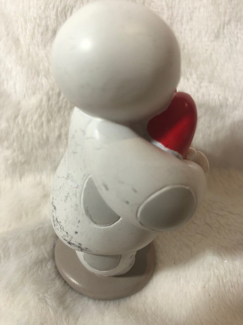Two Disney Showcase Collection Big Hero 6 Baymax Figurines Heart Teddy Bear New | eBay