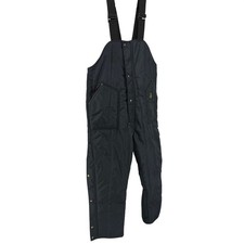 RefrigiWear Insulated Bib Overalls XL 10' Quilted Cold Weather Workwear