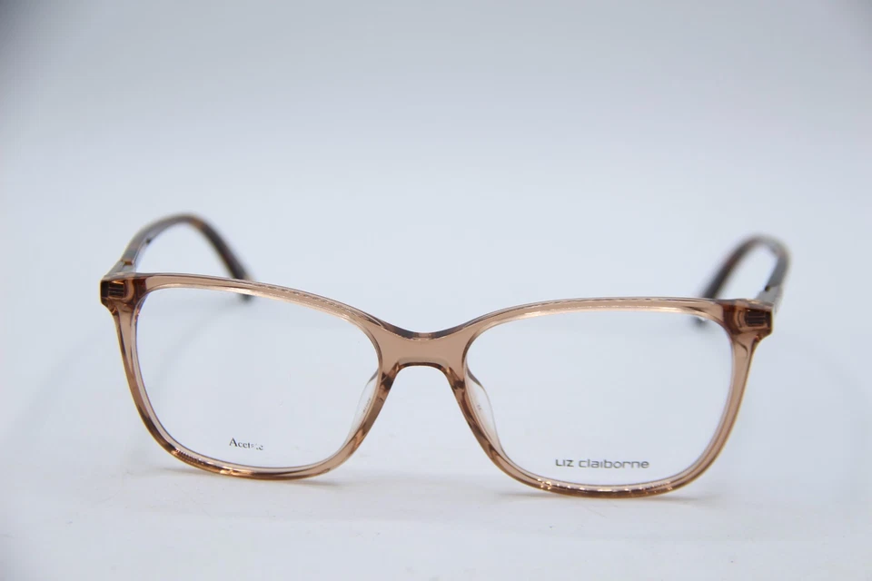 NUEVAS GAFAS LIZ CLAIBORNE L657 SD9 MARRÓN CLARO HABANA MARCOS AUTÉNTICOS 52-16 Foto 2 de 4